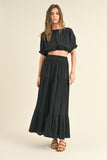 Isla Skirt in Black