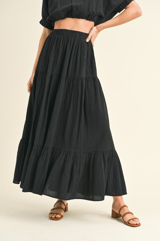 Isla Skirt in Black