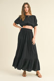 Isla Skirt in Black