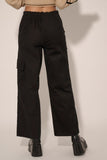 Ready Go Cargo Pants in Black