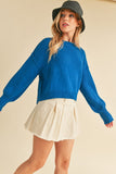 Regina Sweater in Cobalt