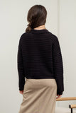 Summer Cotton Cardi in Black