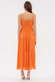 Simplicity Dress in Orange