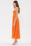 Simplicity Dress in Orange