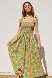 Sweet Tooth Midi Dress in Summer Garden