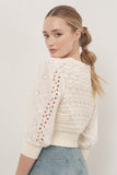 Hendry Cotton Cardi in Cream