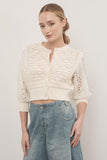 Hendry Cotton Cardi in Cream