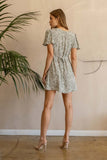 Easy Breezy Mini Dress in Light Olive