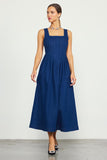 Oceans Denim Dress in Indigo