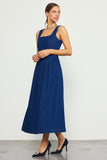 Oceans Denim Dress in Indigo