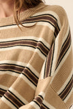 Bodie Oversized Sweater in Sand