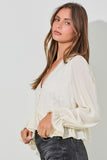 Romantic Blouse in Cream