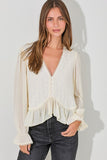 Romantic Blouse in Cream
