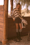Bodie Oversized Sweater in Cream
