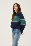 Crafton Crewneck Sweatshirt in Navy