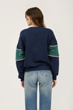Crafton Crewneck Sweatshirt in Navy