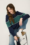 Crafton Crewneck Sweatshirt in Navy