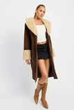 Alicia Coat in Brown