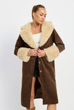 Alicia Coat in Brown