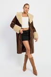 Alicia Coat in Brown