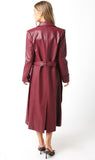 Cara Coat in Burgundy