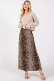 Leopard Slip Skirt