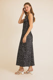 Polka Queen Satin Dress