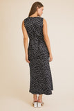 Polka Queen Satin Dress
