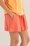 High Waist Shorts in Watermelon