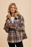 In The Woods Plaid Jacket in Slate