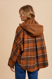 In The Woods Plaid Jacket in Camel