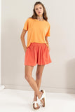 High Waist Shorts in Watermelon