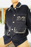 West Jacket in Indigo