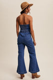 Retro Denim Jumpsuit