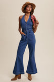 Retro Denim Jumpsuit
