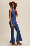 Retro Denim Jumpsuit