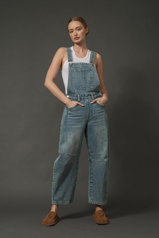 Barrel Denim Overall