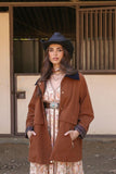Cotton Field Jacket in Cognac
