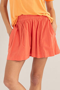 High Waist Shorts in Watermelon