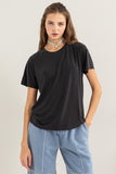 Effortless Tee in Lavender