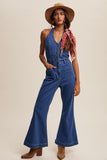 Retro Denim Jumpsuit
